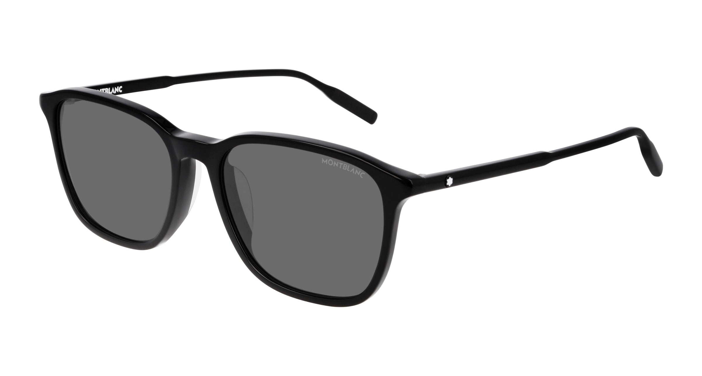 8056376306569 - Mann MB0082SA 001 Gläser SONNENBRILLEN Acetat Schwarz Grau Hocken