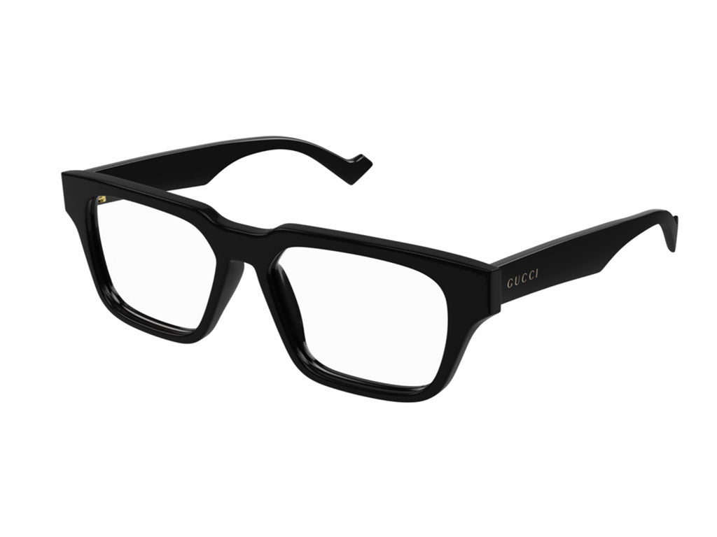 8056376366938 - Herren GG0963O 001 Rahmen von BRILLEN Acetat Schwarz Transparent Quadratisch