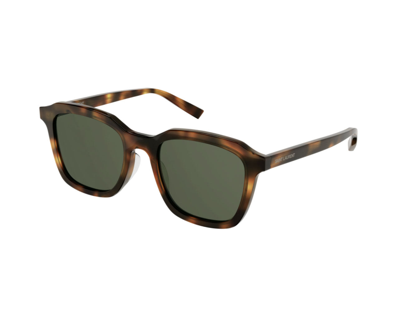 8056376368758 - Unisex SL 457 002 Gläser SONNENBRILLEN Acetat Havanna Grün Quadratisch