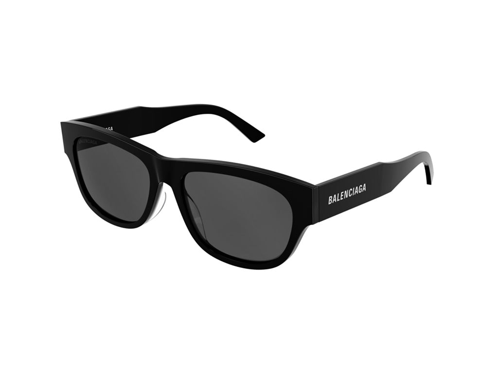 8056376370768 - Herren BB0164S 001 Gläser SONNENBRILLEN Acetat Schwarz Grau Quadratisch Normal