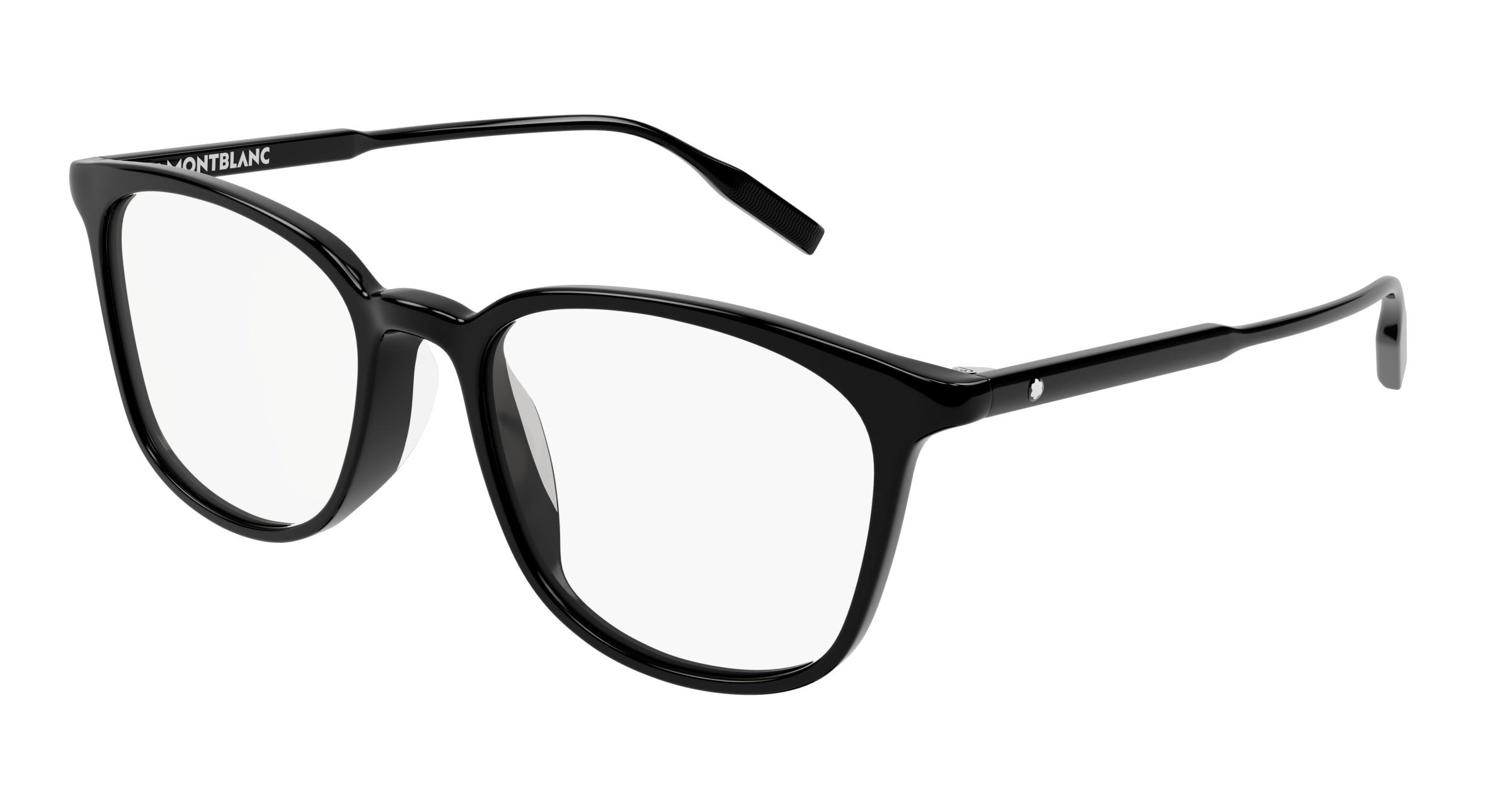 8056376373370 - Herren MB0089OK 005 Rahmen von BRILLEN Acetat Schwarz  Quadratisch