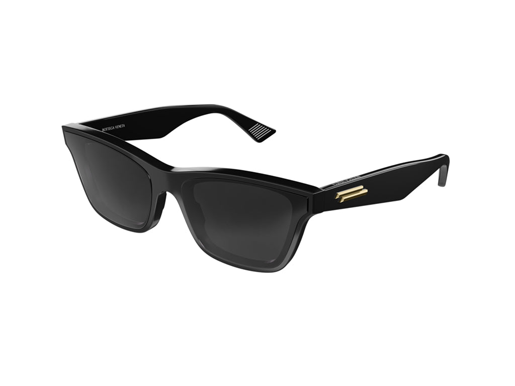 8056376377699 - Unisex BV1119S 001 Gläser SONNENBRILLEN Acetat Schwarz Grau Cat Eye Normal