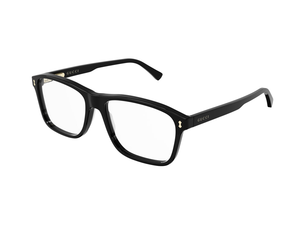 8056376378689 - Herren GG1045O 001 Rahmen von BRILLEN Acetat Schwarz  Quadratisch