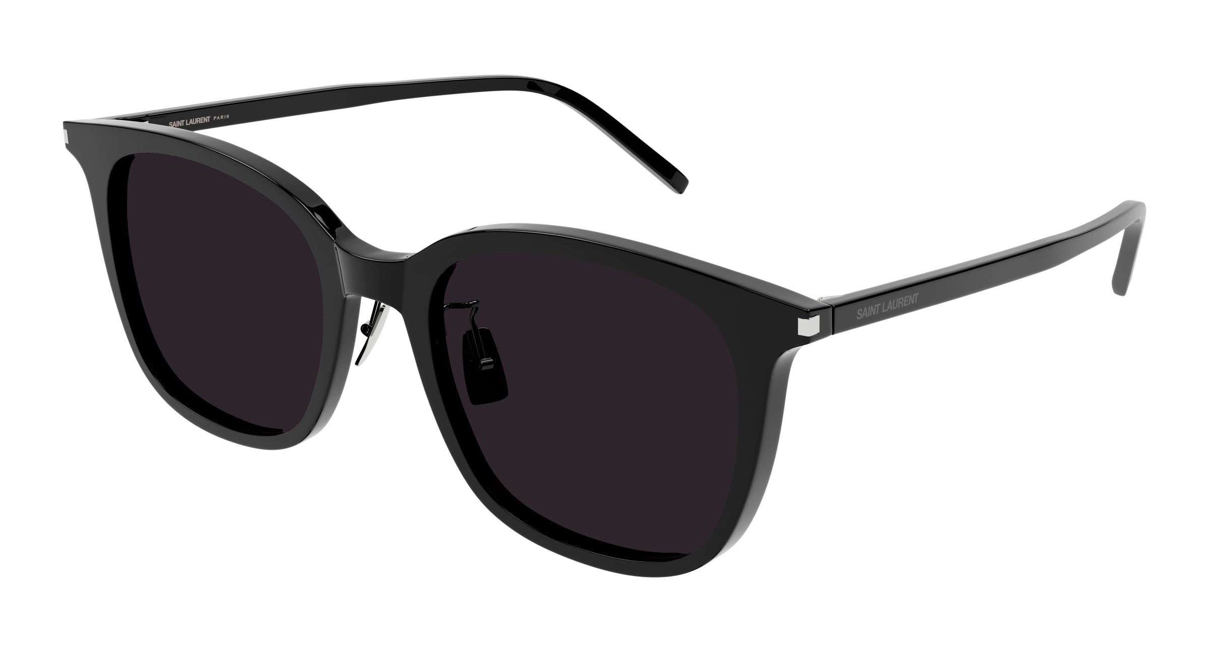 8056376385236 - Unisex SL 489 K 001 Gläser SONNENBRILLEN Acetat Schwarz Schwarz Quadratisch