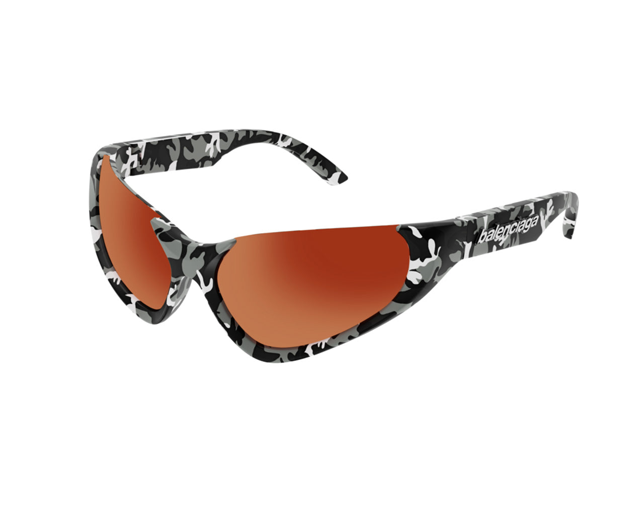 8056376386868 - Unisex BB0202S 004 Gläser SONNENBRILLEN Acetat Grau Rot Geometrisch Gespiegelt