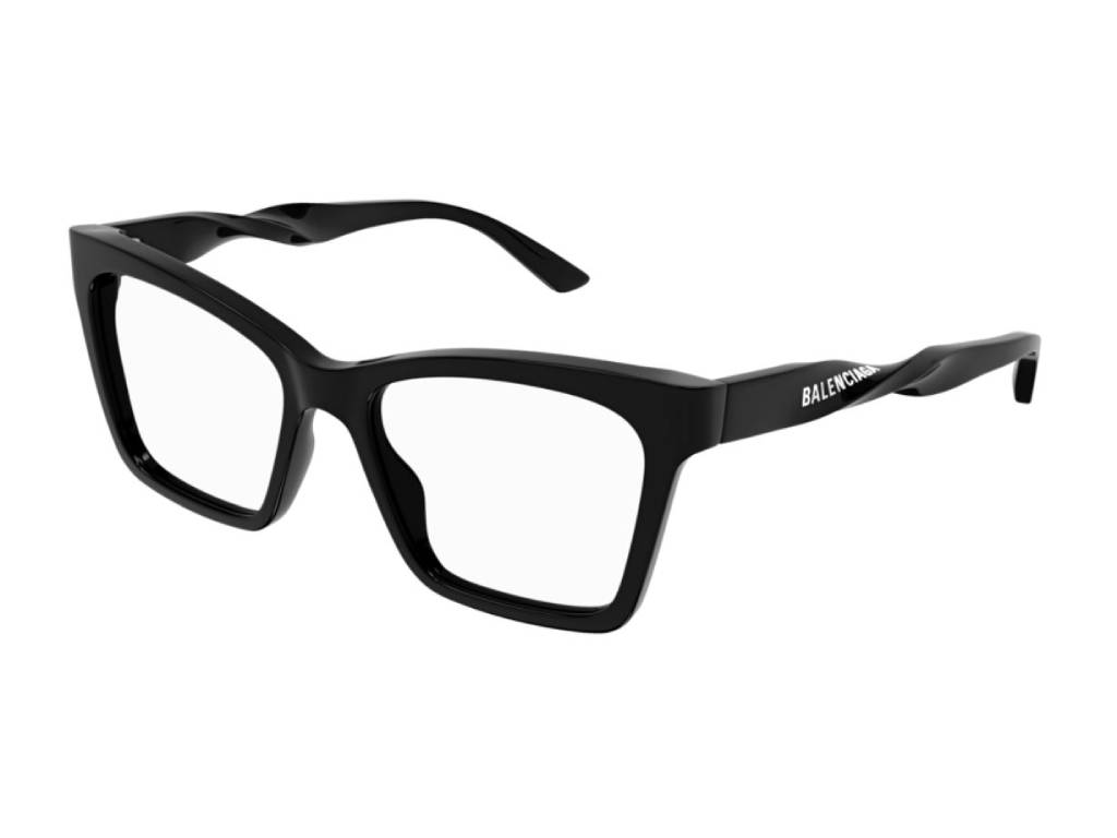 8056376387421 - Frau BB0210O 001 Rahmen von BRILLEN Acetat Schwarz  Katzenauge