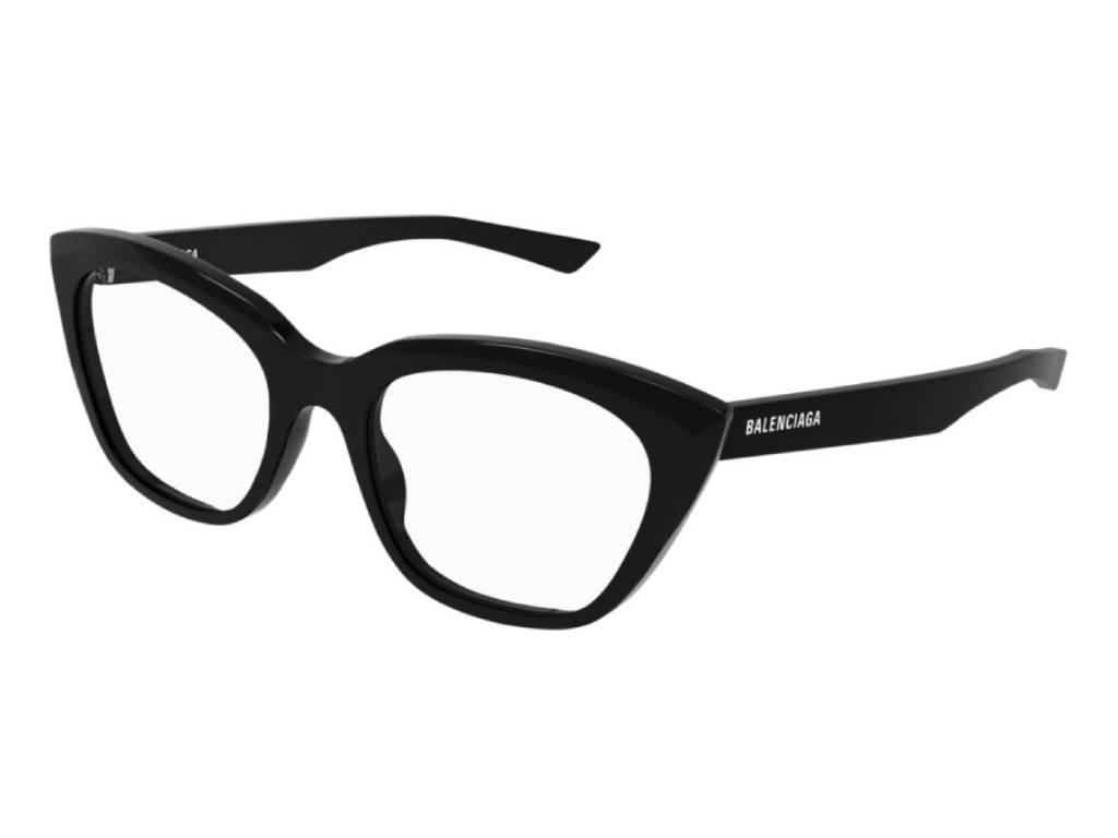 8056376387773 - Frau BB0219O 001 Rahmen von BRILLEN Acetat Schwarz  Katzenauge