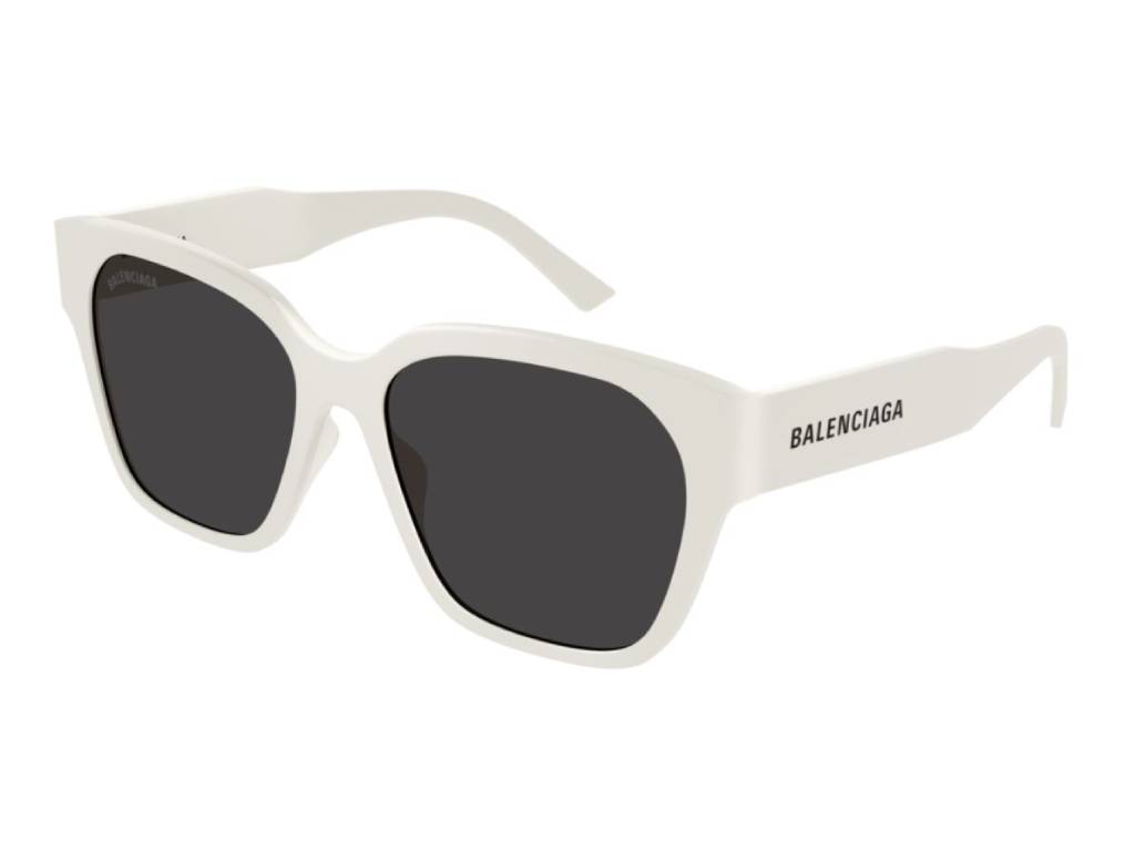 8056376387803 - Unisex BB0215SA 003 Gläser SONNENBRILLEN Acetat Elfenbein Grau Quadratisch