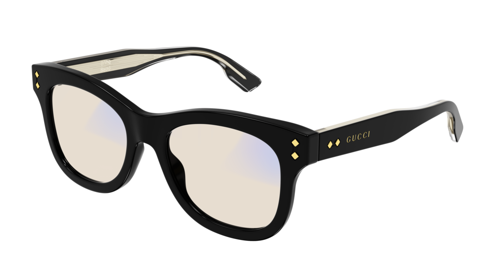 8056376399400 - Damen GG1086S 001 Gläser SONNENBRILLEN Acetat Schwarz  Cat Eye  Photochromatisch