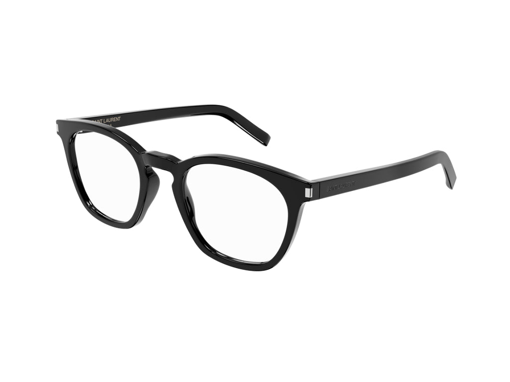 8056376400236 - Unisex SL 28 OPT 001 Rahmen von BRILLEN Acetat Schwarz Trasparente Hocken