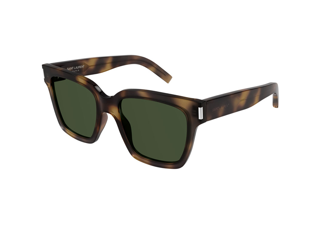 8056376400762 - Unisex SL 507 003 Gläser SONNENBRILLEN Acetat Havanna Grün Quadratisch Normal