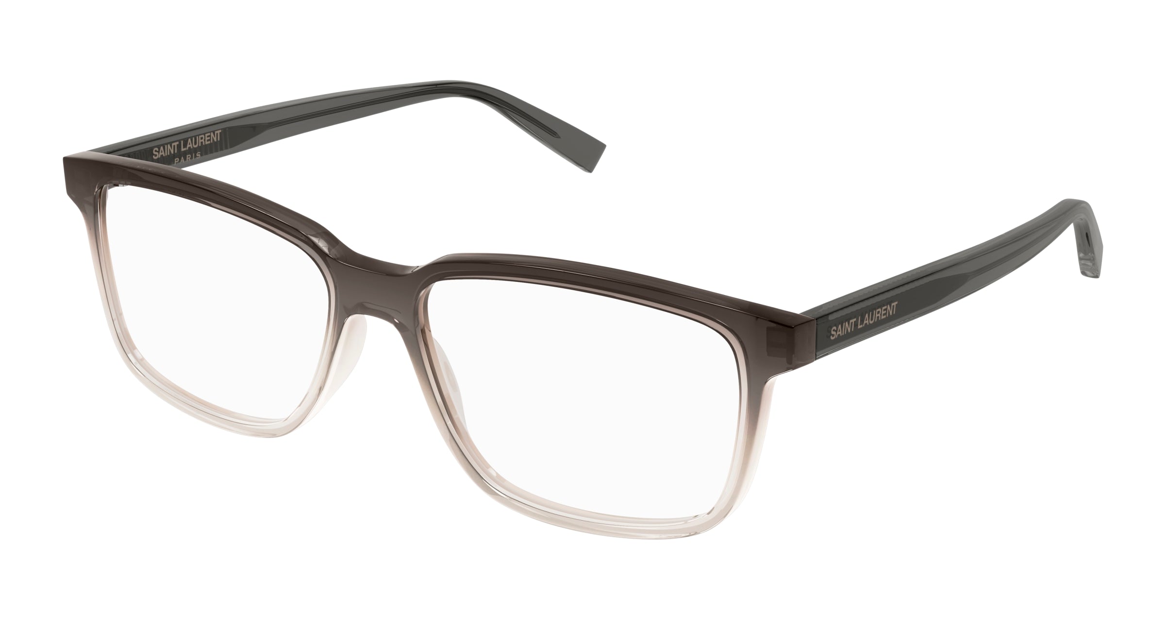 8056376402315 - Herren SL 458 008 Rahmen von BRILLEN Acetat Grau Transparent Quadratisch