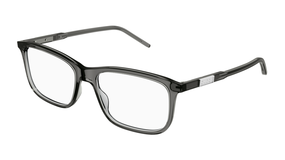 8056376402469 - Herren GG1159O 002 Rahmen von BRILLEN Acetat Grau  Quadratisch