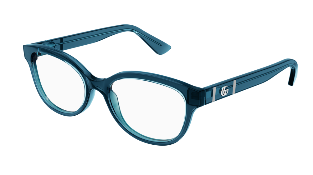 8056376402889 - Frau GG1115O 003 Rahmen von BRILLEN Acetat Blau  Katzenauge