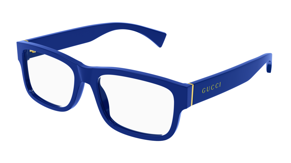 8056376404425 - Herren GG1141O 002 Rahmen von BRILLEN Acetat Blau  Quadratisch