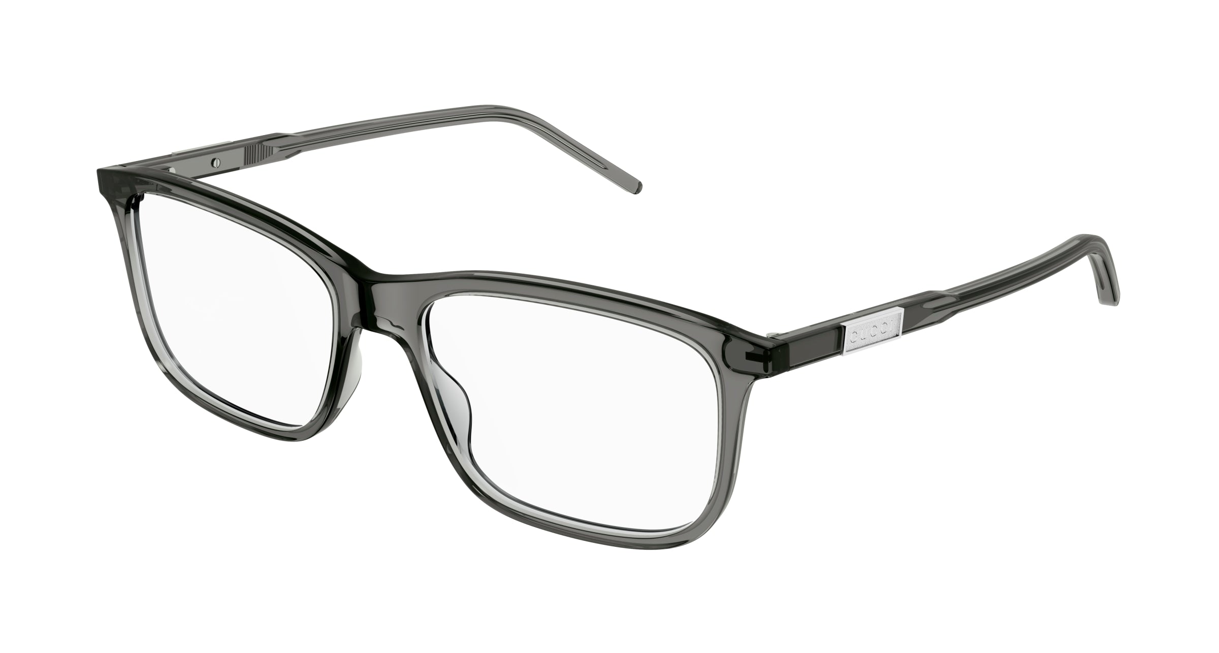 8056376404906 - Herren GG1159OA 002 Rahmen von BRILLEN Acetat Grau  Quadratisch