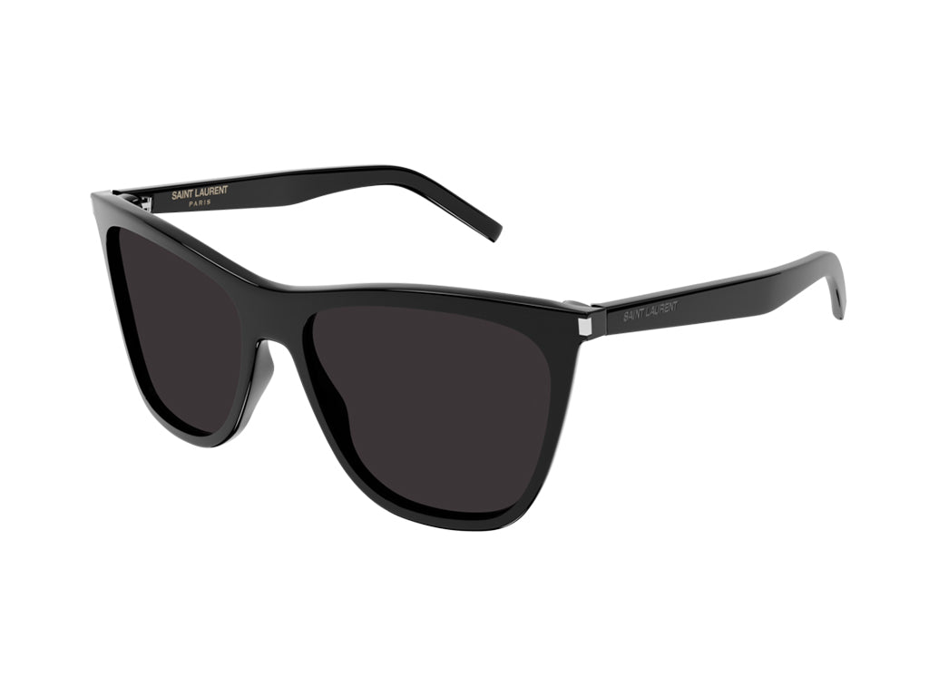 8056376410549 - Damen SL 526 001 Gläser SONNENBRILLEN Acetat Schwarz Schwarz Quadratisch Normal