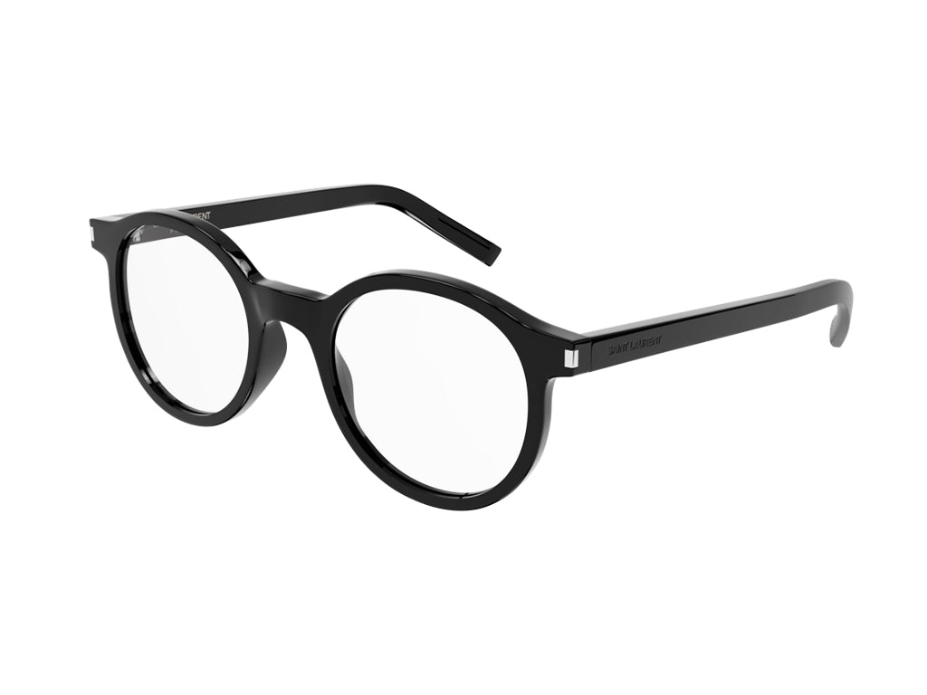 8056376410617 - Unisex SL 521 OPT 001 Rahmen von BRILLEN Acetat Schwarz Trasparente Kreisel