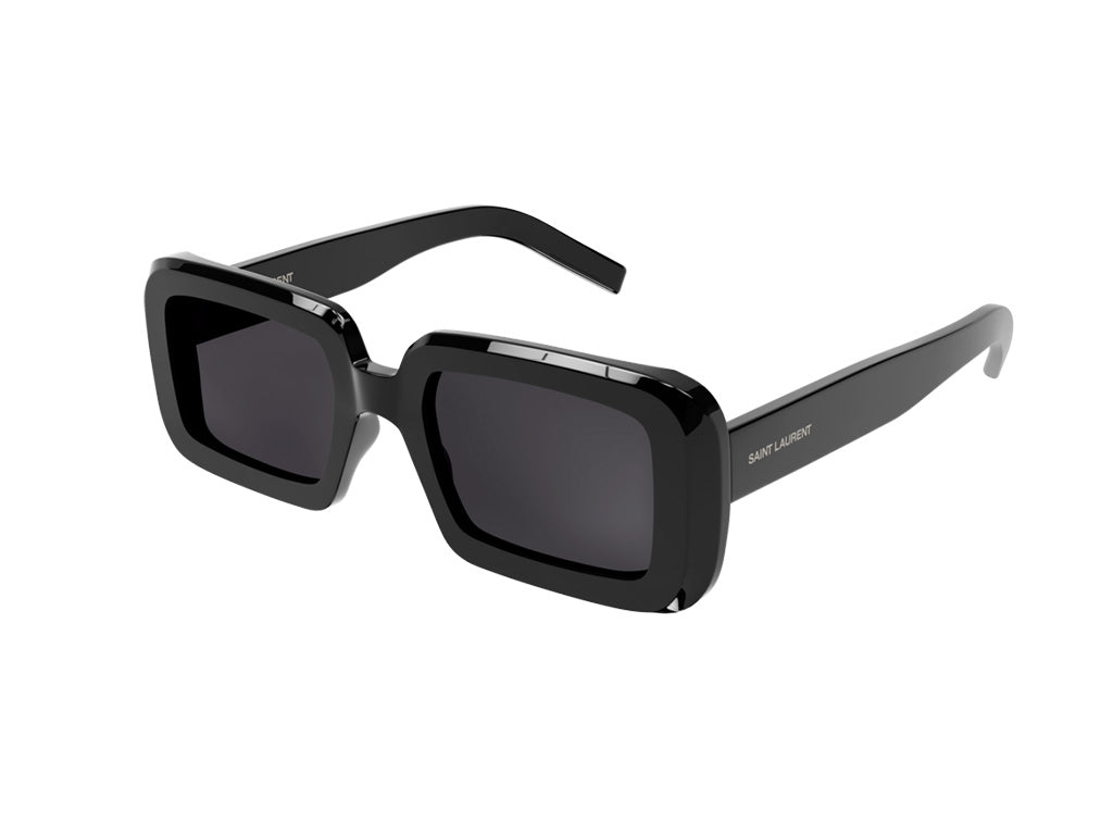 8056376410747 - Unisex SL 534 Sonnenaufgang 001 Gläser SONNENBRILLEN Acetat Schwarz Schwarz Hocken Normal