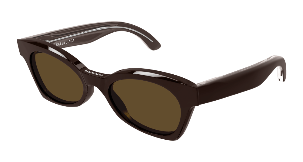 8056376414448 - Damen BB0230S 004 Gläser SONNENBRILLEN Acetat Braun Braun Cat Eye Normal