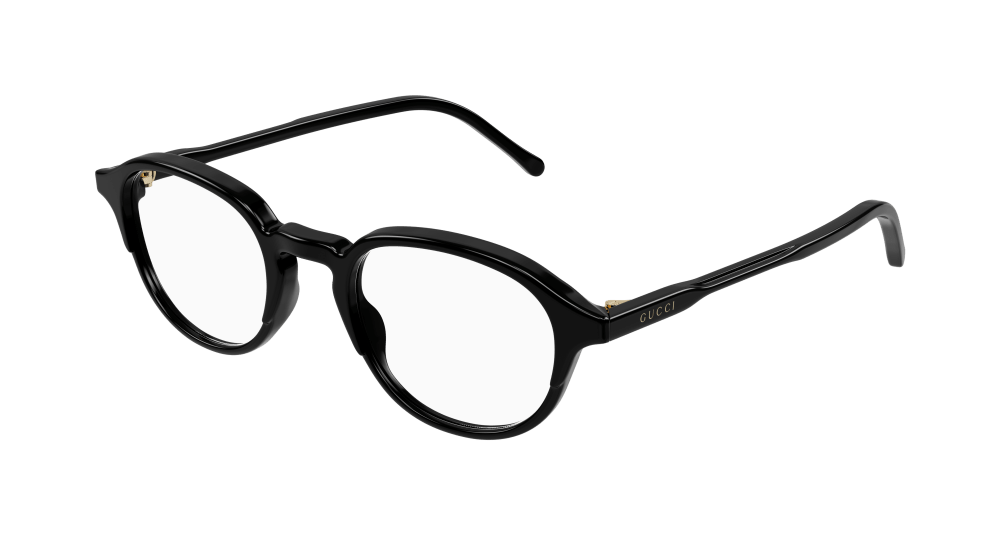 8056376416282 - Herren GG1212O 001 Rahmen von BRILLEN Acetat Schwarz  Pantos