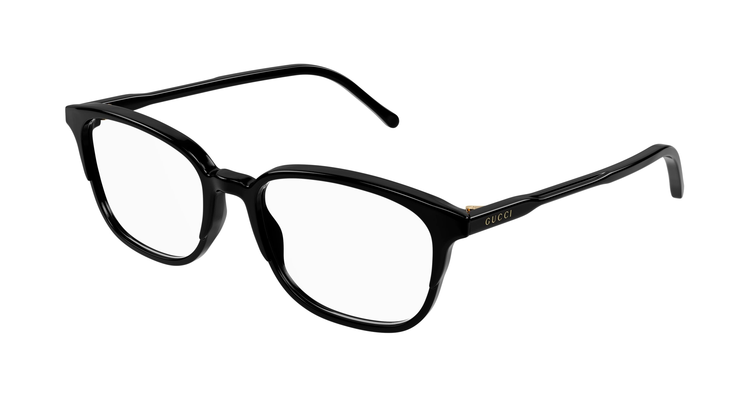 8056376416879 - Damen GG1213OA 001 Rahmen von BRILLEN Acetat Schwarz  Quadratisch