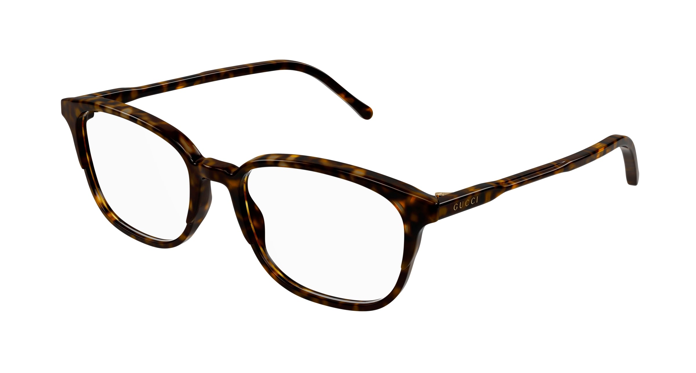 8056376416909 - Damen GG1213OA 002 Rahmen von BRILLEN Acetat Havanna  Quadratisch