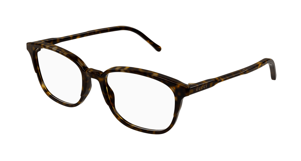 8056376417227 - Damen GG1213O 002 Rahmen von BRILLEN Acetat Havanna  Quadratisch