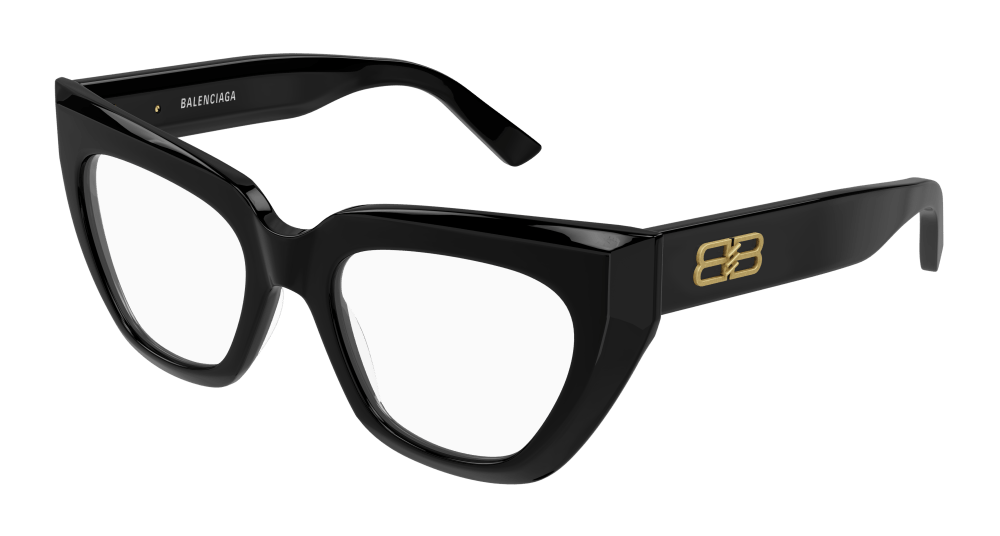 8056376418460 - Frau BB0238O 001 Rahmen von BRILLEN Acetat Schwarz  Katzenauge