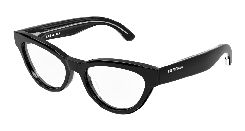 8056376418682 - Frau BB0241O 001 Rahmen von BRILLEN Acetat Schwarz  Katzenauge