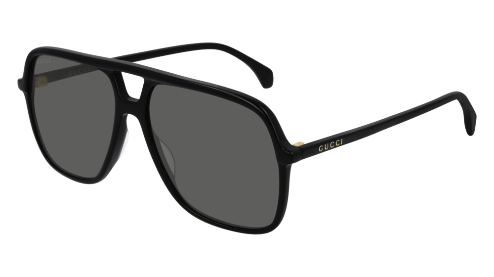 8056376419252 - Damen SL 545 001 Gläser SONNENBRILLEN Acetat Schwarz Grau Quadratisch Normal