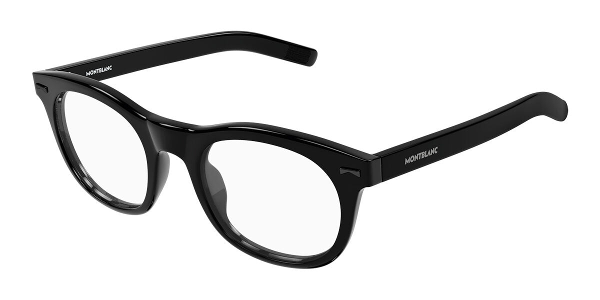 8056376422986 - Herren MB0229O 001 Rahmen von BRILLEN Acetat Schwarz  Pantos