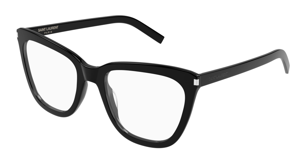 8056376426854 - Damen SL 548 SLIM OPT 001 Rahmen von BRILLEN Acetat Schwarz  Schmetterling