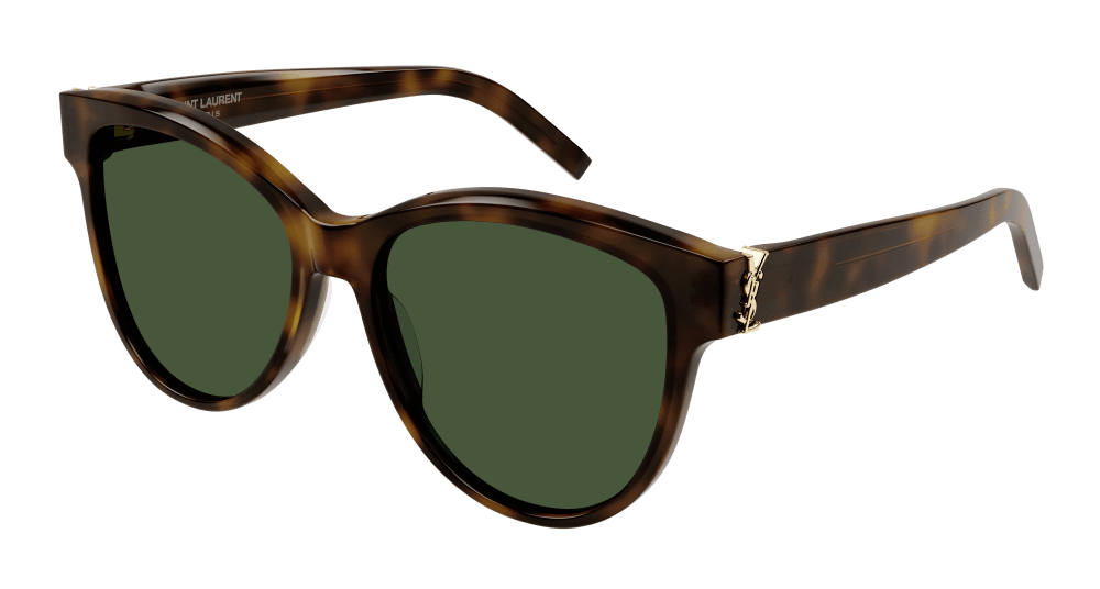 8056376427141 - Damen SL M107 003 Gläser SONNENBRILLEN Acetat Havanna Grün Kreisel Normal