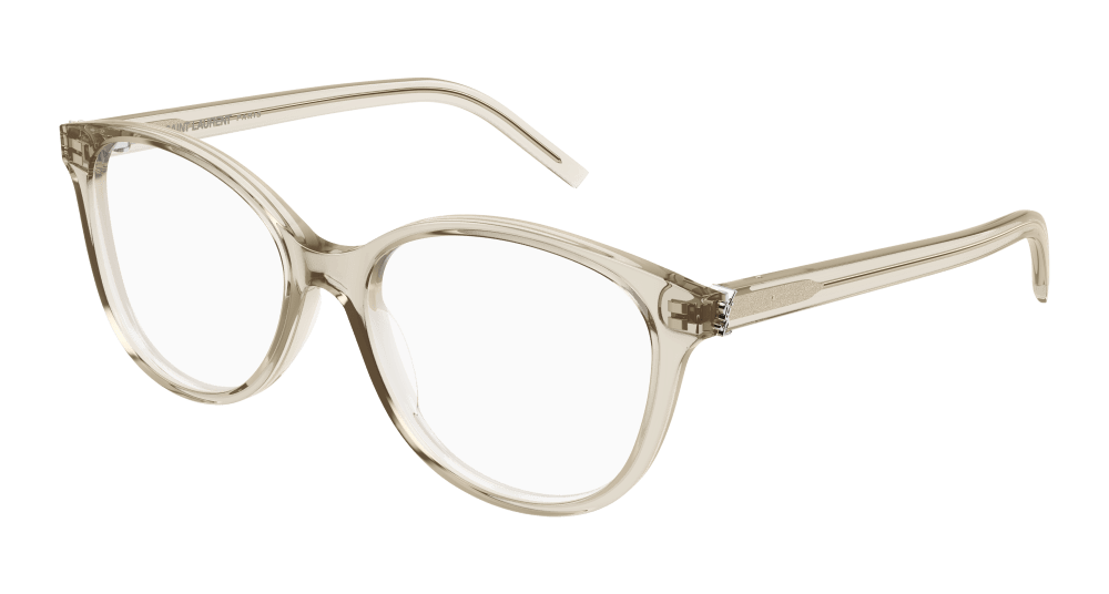 8056376428155 - Frau SL M112 004 Rahmen von BRILLEN Acetat Beige  Katzenauge