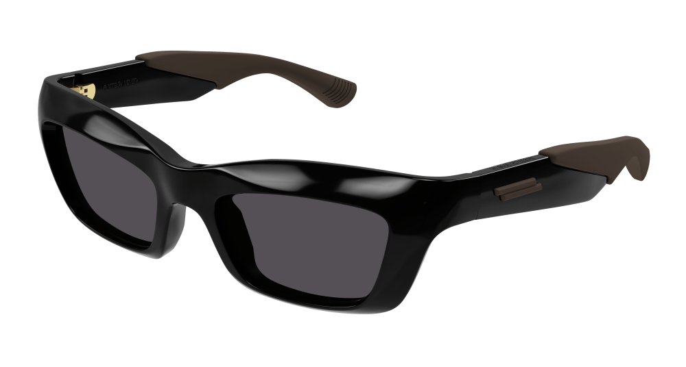 8056376428315 - Unisex BV1182S 001 Gläser SONNENBRILLEN Plastik Schwarz Grau Quadratisch Normal