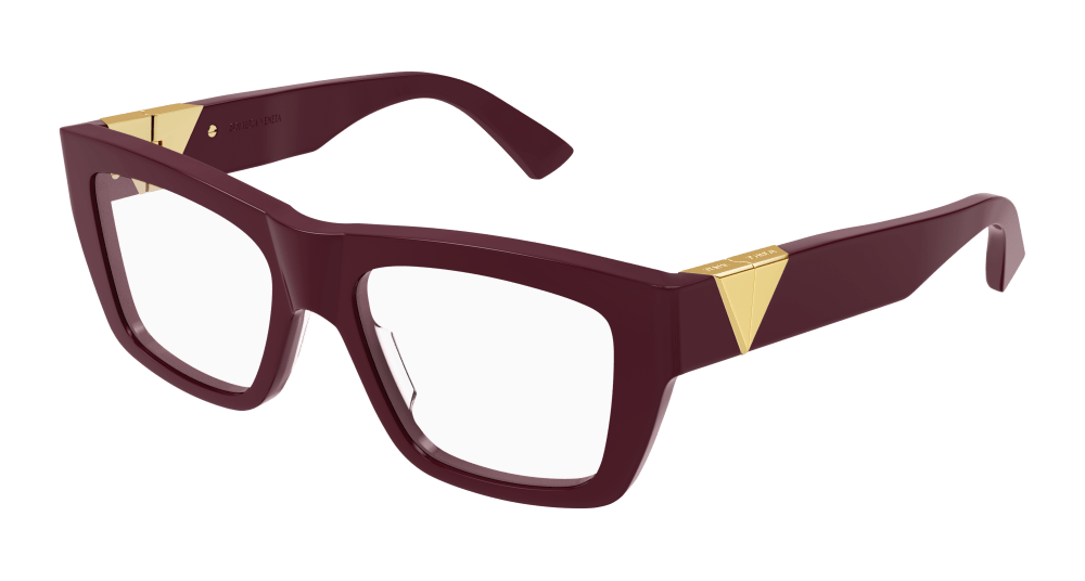 8056376428346 - Damen BV1180O 003 Rahmen von BRILLEN Acetat Bordeaux  Quadratisch