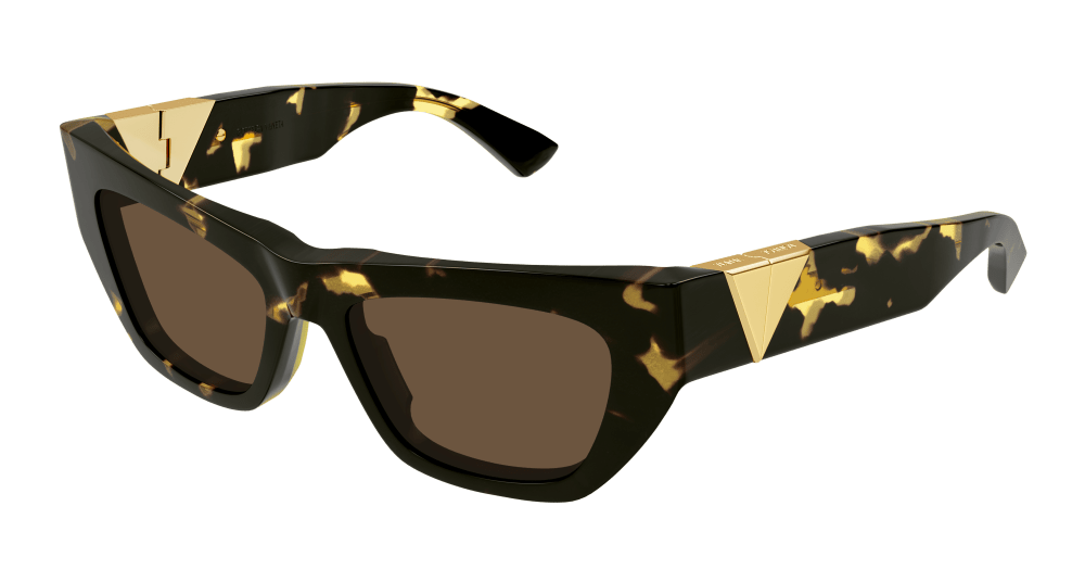 8056376428520 - Damen Bv1177s 002 Gläser SONNENBRILLEN Acetat Havanna Braun Cat Eye Normal