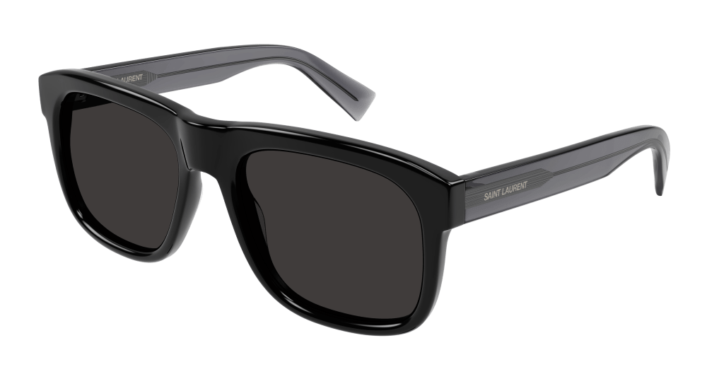 8056376430967 - Herren SL 558 003 Gläser SONNENBRILLEN Acetat Schwarz Schwarz Quadratisch Normal