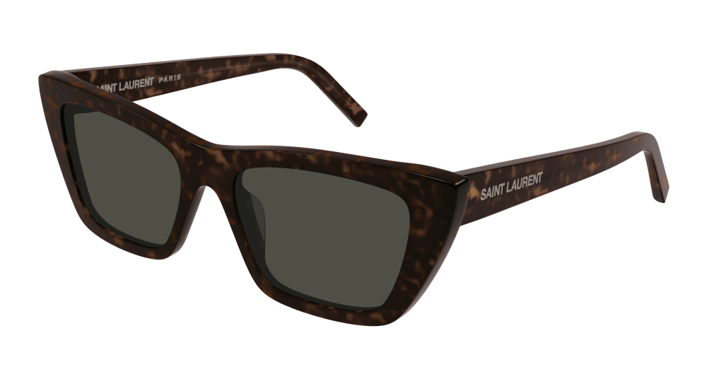 8056376431223 - Damen SL 276 MICA 033 Gläser SONNENBRILLEN Acetat Havanna Grau Quadratisch Normal