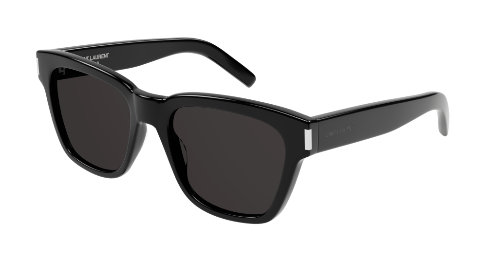 8056376431353 - Unisex SL 560 001 Gläser SONNENBRILLEN Acetat Schwarz Schwarz Quadratisch Normal