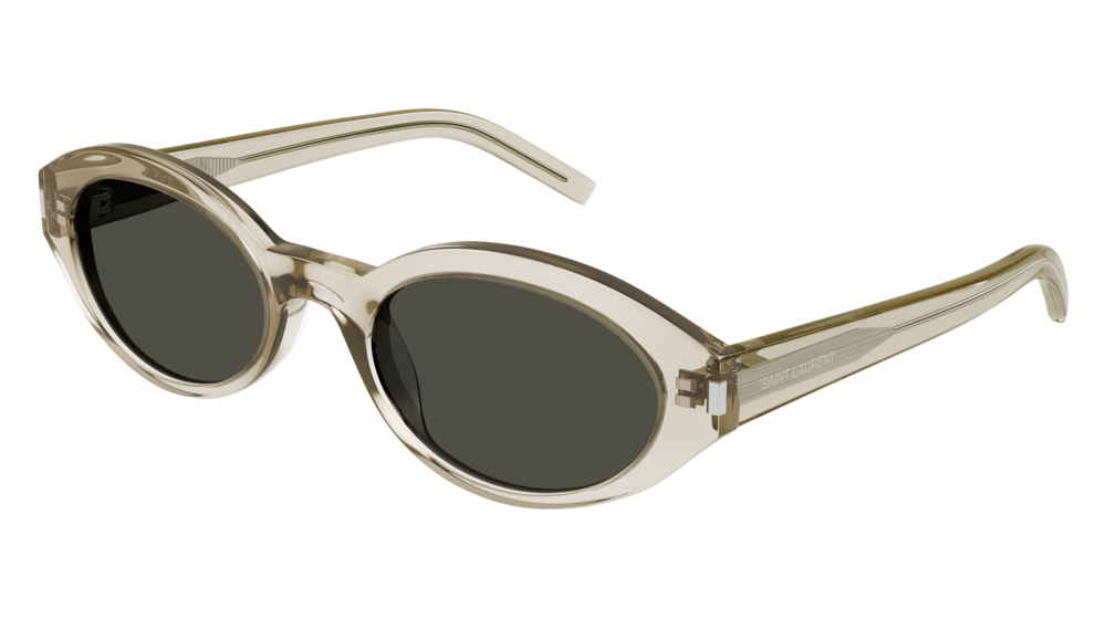 8056376433043 - Damen SL 567 003 Gläser SONNENBRILLEN Acetat Beige Grau Rund Normal