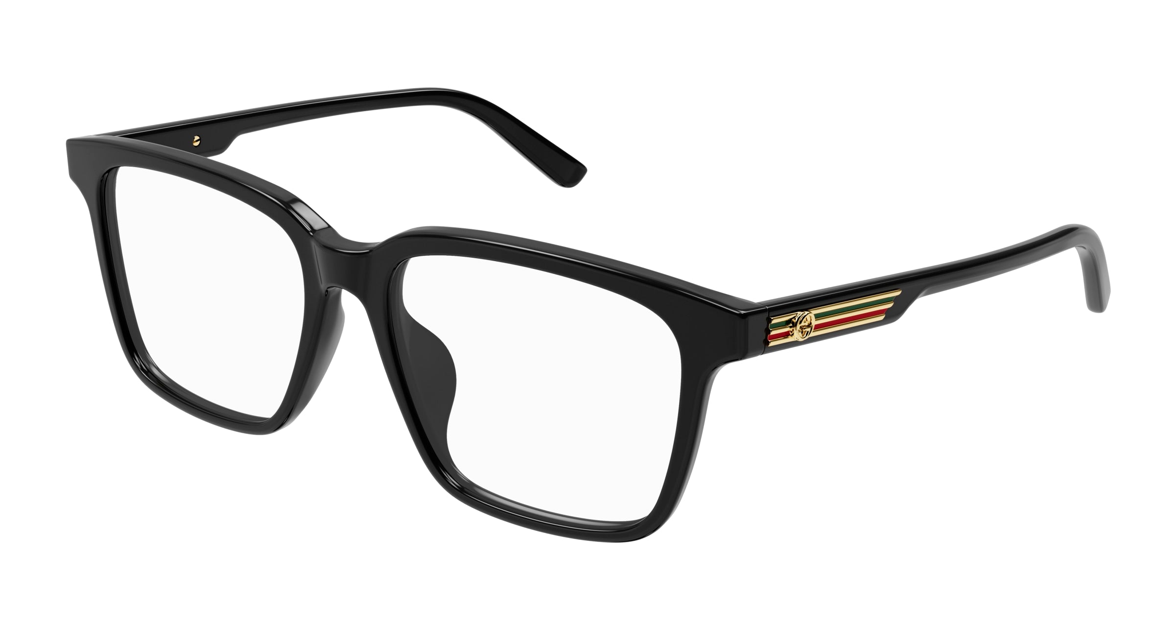 8056376435962 - Herren GG1293OA 001 Rahmen von BRILLEN Acetat Schwarz  Quadratisch