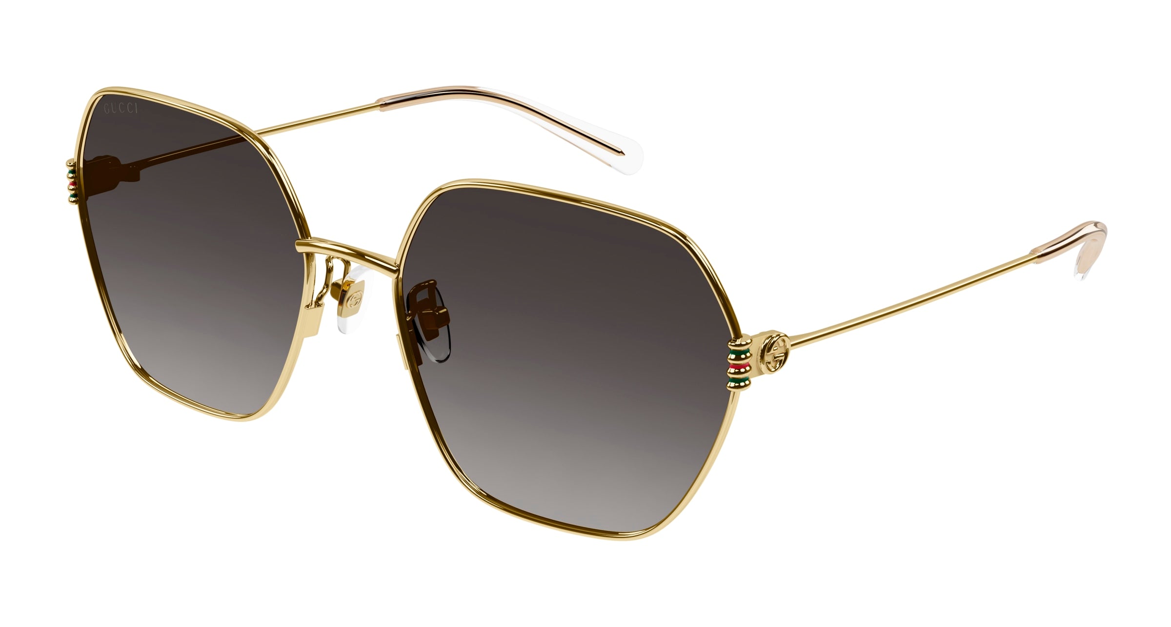 8056376438499 - Damen GG1285SA 001 Gläser SONNENBRILLEN Metall Gold Grau Geometrisch Schattiert 8056376438499 - Damen GG1285SA 001 Gläser SONNENBRILLEN Metall Gold Grau Geometrisch Schattiert