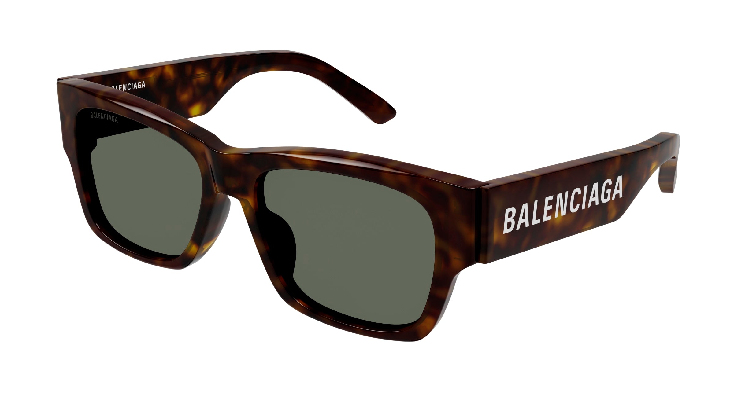 8056376439076 - Unisex BB0262SA 002 Gläser SONNENBRILLEN Acetat Havanna Grün Quadratisch