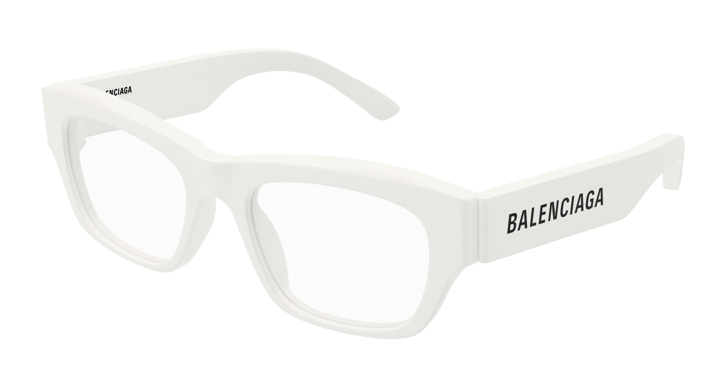 8056376439175 - Unisex BB0264O 003 Rahmen von BRILLEN Acetat Weiß  Quadratisch