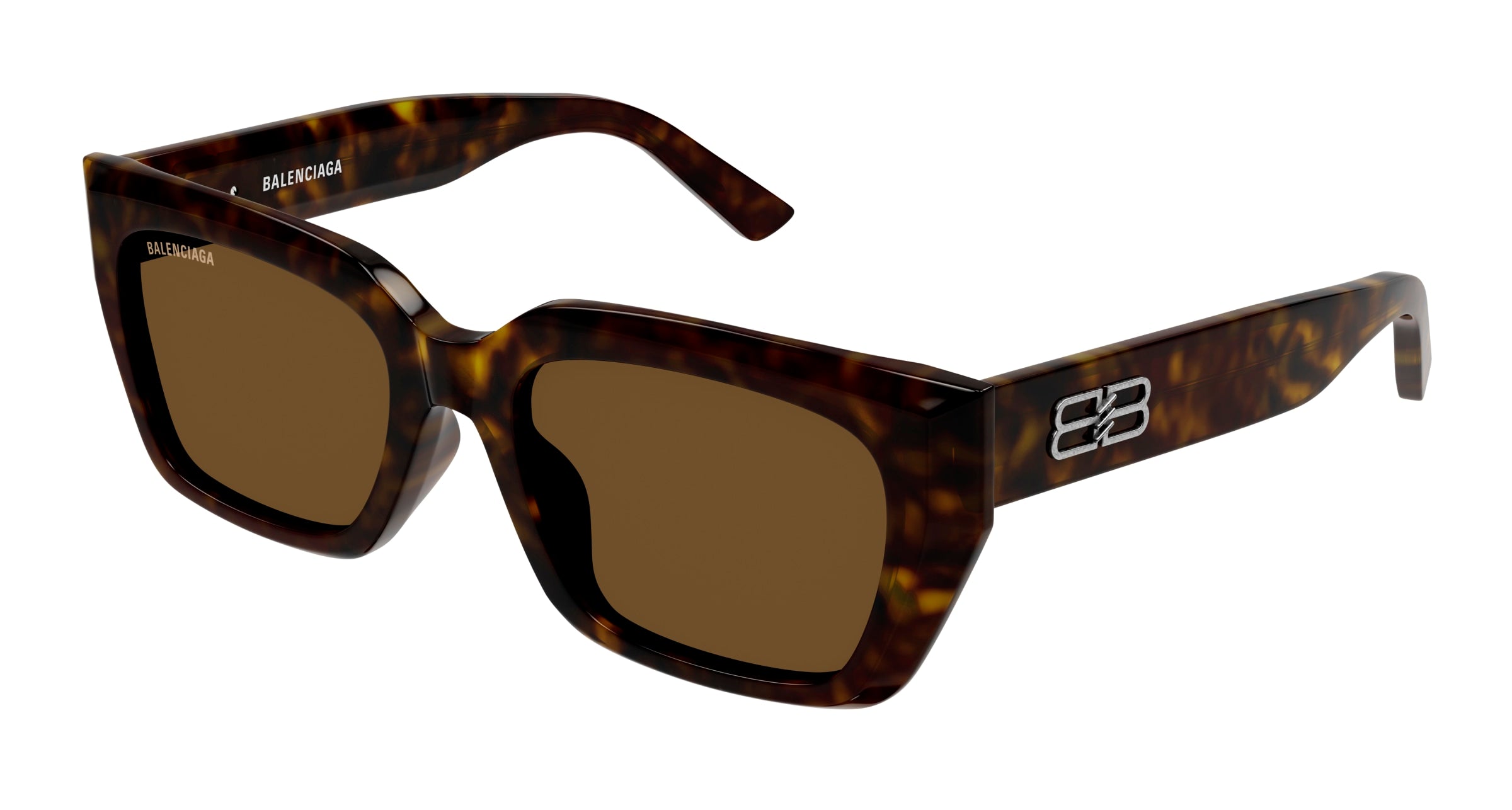 8056376439717 - Unisex BB0272SA 002 Gläser SONNENBRILLEN Acetat Havanna Braun Hocken