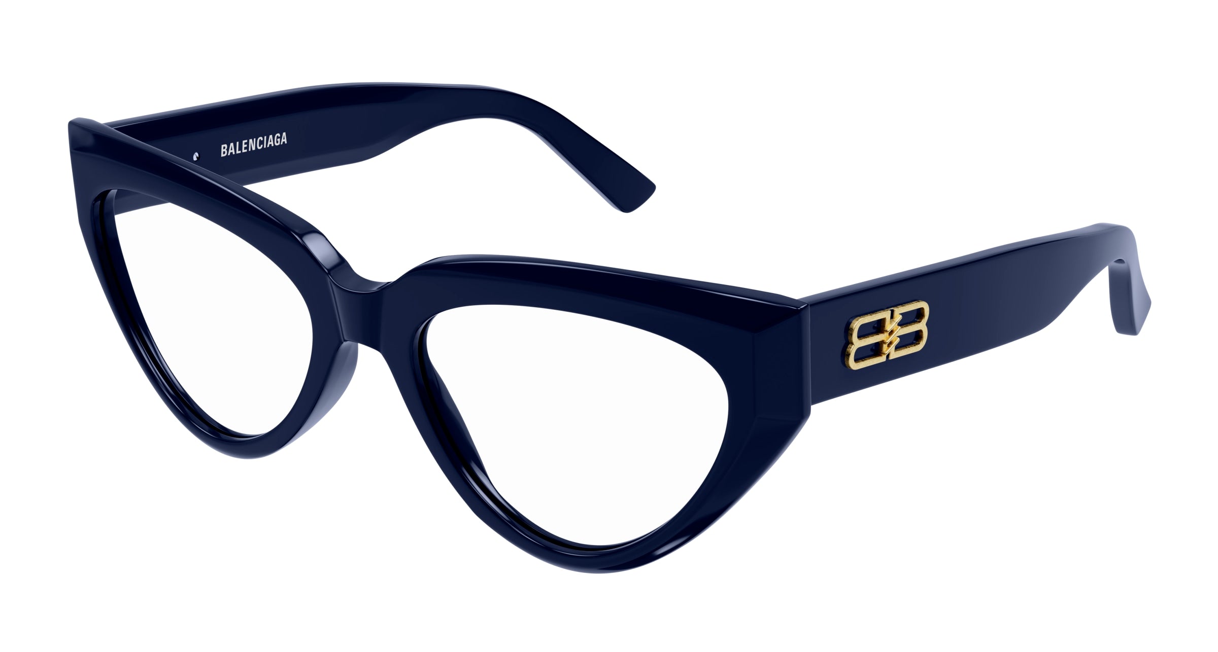 8056376439939 - Frau BB0276O 004 Rahmen von BRILLEN Acetat Blau  Katzenauge