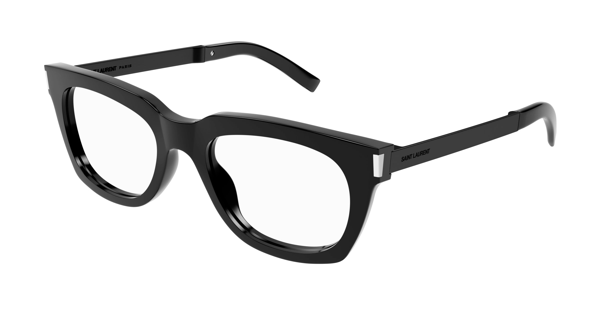 8056376442755 - Unisex SL 583 001 Rahmen von BRILLEN Acetat Schwarz Transparent Quadratisch Blendfrei