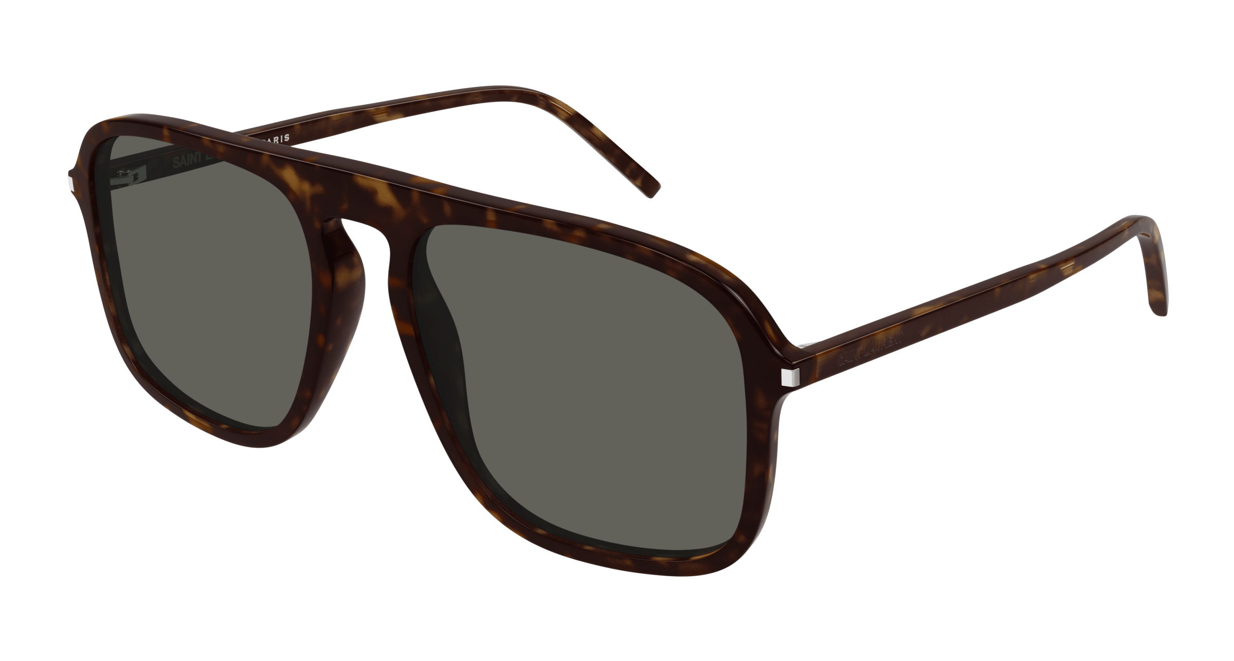 8056376443011 - Herren SL 590 002 Gläser SONNENBRILLEN Acetat Havanna Grau Quadratisch Normal